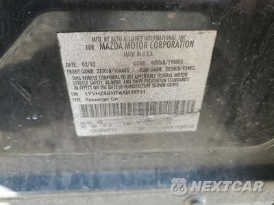 Zdjęcie 13 z 14 samochodu: 2010 MAZDA 6 I VIN:1YVHZ8BH7A5M36711 - miniatura