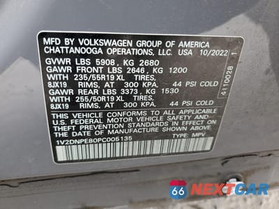 Zdjęcie 13 z 15 samochodu: 2023 VOLKSWAGEN ID.4 PRO VIN:1V2DNPE80PC005135 - miniatura