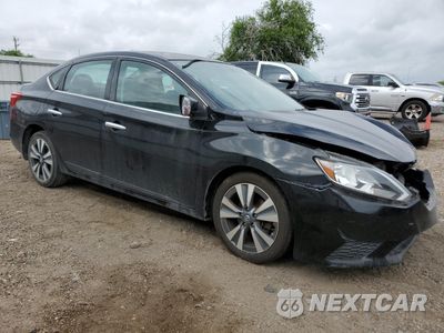 Czwarte zdjęcie samochodu z boku: 2018 NISSAN SENTRA S VIN:3N1AB7AP7JY281677 - miniatura