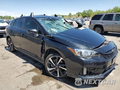 Czwarte zdjęcie samochodu z boku: 2022 SUBARU IMPREZA SPORT VIN:4S3GTAM68N3704673 - miniatura