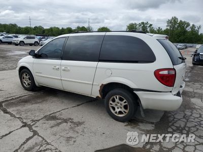 Drugie zdjęcie samochodu z przodu: 2001 DODGE GRAND CARAVAN EX VIN:2B8GP74L41R307617 - miniatura