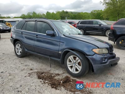Czwarte zdjęcie samochodu z boku: 2006 BMW X5 4.4I VIN:5UXFB53546LV21947 - miniatura