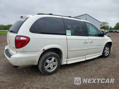 Trzecie zdjęcie samochodu z tyłu: 2007 DODGE GRAND CARAVAN SXT VIN:2D4GP44L57R313697 - miniatura
