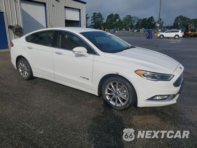 Czwarte zdjęcie samochodu z boku: 2017 FORD FUSION SE HYBRID VIN:3FA6P0LU5HR400741 - miniatura