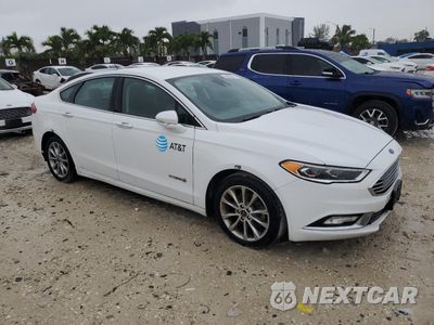 Czwarte zdjęcie samochodu z boku: 2017 FORD FUSION SE HYBRID VIN:3FA6P0LU6HR359584 - miniatura