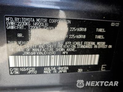 Zdjęcie 14 z 14 samochodu: 2022 TOYOTA RAV4 SE VIN:JTM16RFVXNJ016590 - miniatura