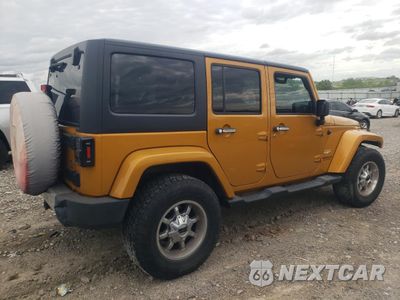 Trzecie zdjęcie samochodu z tyłu: 2014 JEEP WRANGLER UNLIMITED SAHARA VIN:1C4BJWEG3EL245993 - miniatura