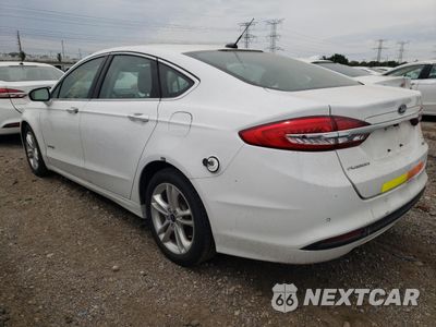 Drugie zdjęcie samochodu z przodu: 2018 FORD FUSION SE HYBRID VIN:3FA6P0LU5JR172066 - miniatura