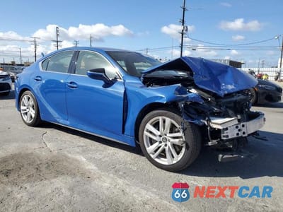 Czwarte zdjęcie samochodu z boku: 2022 LEXUS IS 300 VIN:JTHAA1D24N5120153 - miniatura