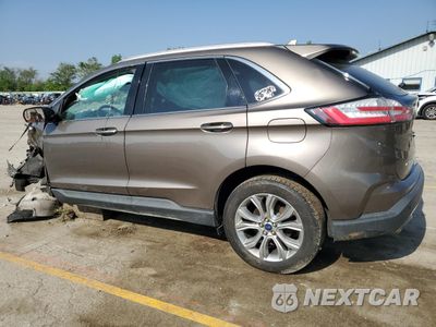 Drugie zdjęcie samochodu z przodu: 2019 FORD EDGE TITANIUM VIN:2FMPK4K91KBB22732 - miniatura