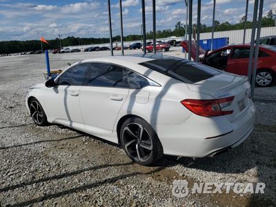 Drugie zdjęcie samochodu z przodu: 2019 HONDA ACCORD SPORT VIN:1HGCV1F35KA156023 - miniatura