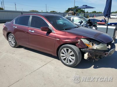 Czwarte zdjęcie samochodu z boku: 2011 HONDA ACCORD EXL VIN:1HGCP3F82BA032843 - miniatura