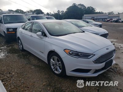 Czwarte zdjęcie samochodu z boku: 2018 FORD FUSION SE HYBRID VIN:3FA6P0LU0JR281888 - miniatura