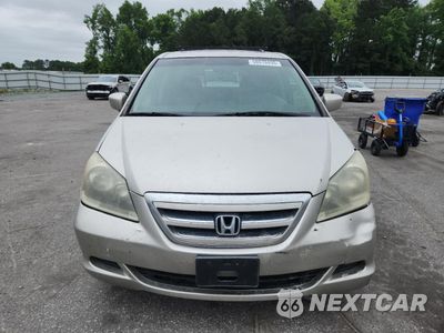 Piąte zdjęcie samochodu w środku: 2005 HONDA ODYSSEY EXL VIN:5FNRL387X5B100908 - miniatura