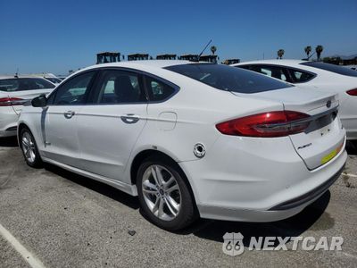 Drugie zdjęcie samochodu z przodu: 2018 FORD FUSION SE HYBRID VIN:3FA6P0LU5JR118864 - miniatura