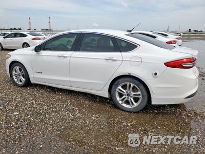 Drugie zdjęcie samochodu z przodu: 2018 FORD FUSION SE HYBRID VIN:3FA6P0LU1JR129814 - miniatura