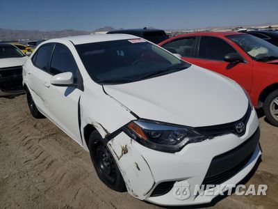 Czwarte zdjęcie samochodu z boku: 2014 TOYOTA COROLLA L VIN:5YFBURHE6EP121789 - miniatura