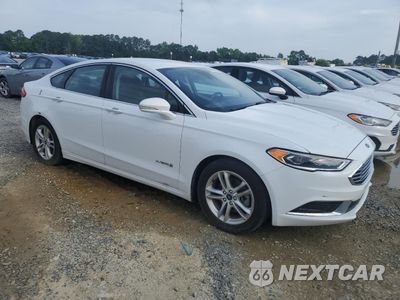 Czwarte zdjęcie samochodu z boku: 2018 FORD FUSION SE HYBRID VIN:3FA6P0LU3JR278676 - miniatura