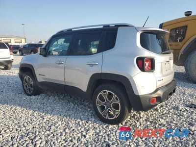Drugie zdjęcie samochodu z przodu: 2017 JEEP RENEGADE LIMITED VIN:ZACCJBDB8HPG54848 - miniatura