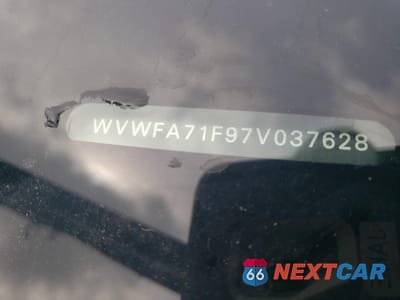 Zdjęcie 12 z 12 samochodu: 2007 VOLKSWAGEN EOS 2.0T LUXURY VIN:WVWFA71F97V037628 - miniatura
