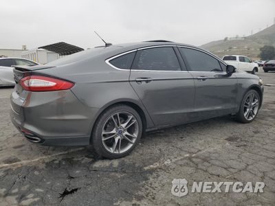 Trzecie zdjęcie samochodu z tyłu: 2016 FORD FUSION TITANIUM VIN:3FA6P0K97GR281554 - miniatura