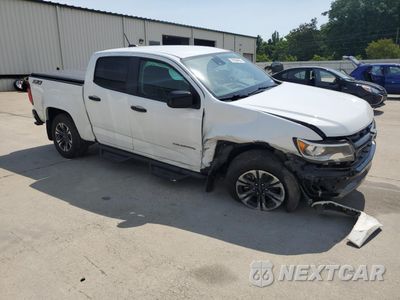 Czwarte zdjęcie samochodu z boku: 2021 CHEVROLET COLORADO Z71 VIN:1GCGTDEN2M1137748 - miniatura