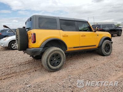 Trzecie zdjęcie samochodu z tyłu: 2021 FORD BRONCO FIRST EDITION VIN:1FMEE5EP8MLA40630 - miniatura