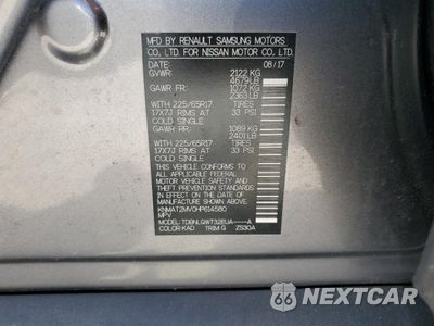 Zdjęcie 14 z 17 samochodu: 2017 NISSAN ROGUE S VIN:KNMAT2MV0HP614580 - miniatura