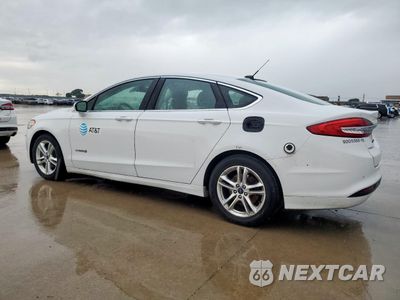 Drugie zdjęcie samochodu z przodu: 2018 FORD FUSION SE HYBRID VIN:3FA6P0LU7JR171937 - miniatura