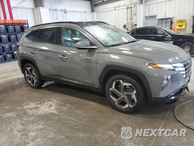 Czwarte zdjęcie samochodu z boku: 2024 HYUNDAI TUCSON LIMITED VIN:5NMJECDE7RH361316 - miniatura