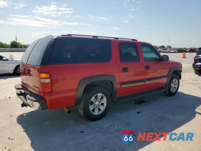 Trzecie zdjęcie samochodu z tyłu: 2000 CHEVROLET SUBURBAN C1500 VIN:3GNEC16T9YG170067 - miniatura