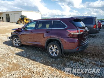 Drugie zdjęcie samochodu z przodu: 2015 TOYOTA HIGHLANDER LE VIN:5TDZKRFH7FS107877 - miniatura