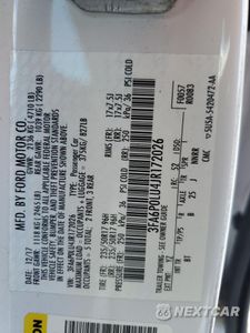 Zdjęcie 12 z 12 samochodu: 2018 FORD FUSION SE HYBRID VIN:3FA6P0LU4JR172026 - miniatura