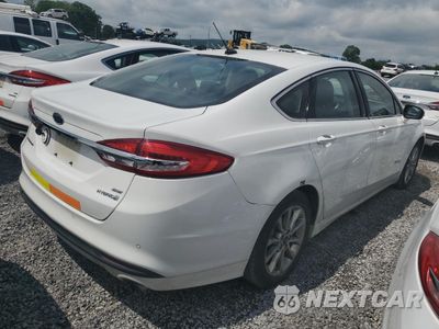 Trzecie zdjęcie samochodu z tyłu: 2017 FORD FUSION SE HYBRID VIN:3FA6P0LU5HR359625 - miniatura