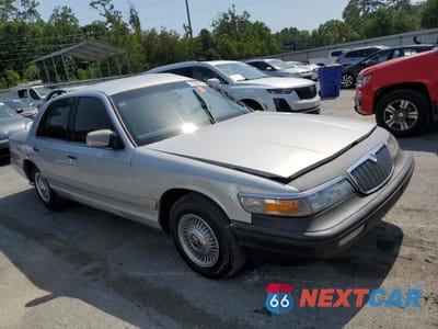 Czwarte zdjęcie samochodu z boku: 1997 MERCURY GRAND MARQUIS GS VIN:2MELM74W7VX724588 - miniatura