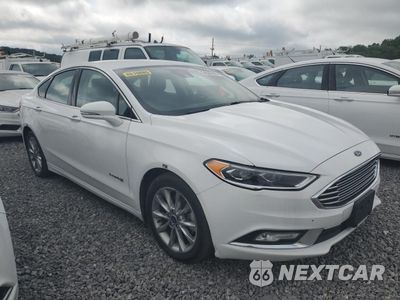 Czwarte zdjęcie samochodu z boku: 2017 FORD FUSION SE HYBRID VIN:3FA6P0LU4HR409463 - miniatura