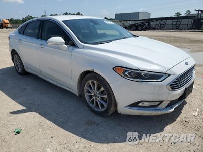 Czwarte zdjęcie samochodu z boku: 2017 FORD FUSION SE HYBRID VIN:3FA6P0LU7HR409103 - miniatura