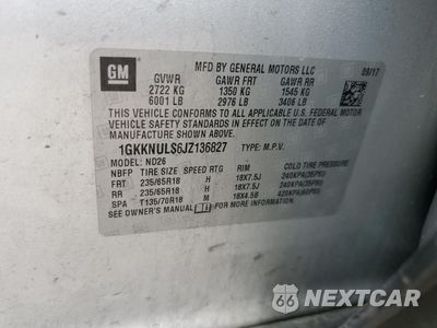 Zdjęcie 13 z 14 samochodu: 2018 GMC ACADIA SLT-1 VIN:1GKKNULS6JZ136827 - miniatura