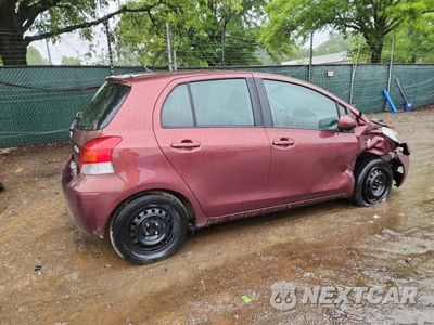 Trzecie zdjęcie samochodu z tyłu: 2010 TOYOTA YARIS VIN:JTDKT4K30A5293966 - miniatura