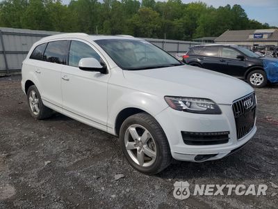 Czwarte zdjęcie samochodu z boku: 2014 AUDI Q7 PREMIUM PLUS VIN:WA1LMBFE8ED019700 - miniatura