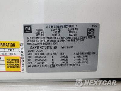 Zdjęcie 14 z 16 samochodu: 2013 GMC ACADIA DENALI VIN:1GKKVTKD7DJ130129 - miniatura