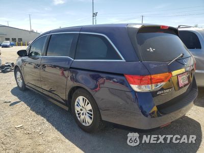 Drugie zdjęcie samochodu z przodu: 2014 HONDA ODYSSEY LX VIN:5FNRL5H21EB026021 - miniatura