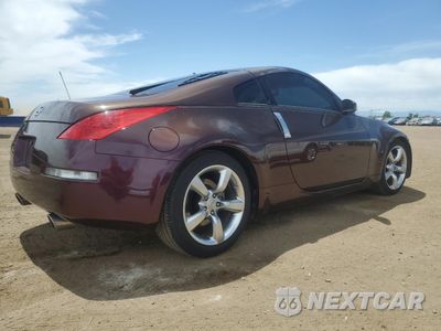 Trzecie zdjęcie samochodu z tyłu: 2006 NISSAN 350Z COUPE VIN:JN1AZ34E66M353414 - miniatura