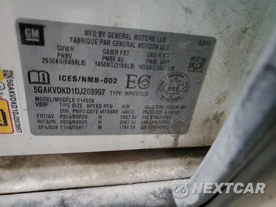 Zdjęcie 13 z 15 samochodu: 2013 BUICK ENCLAVE VIN:5GAKVDKD1DJ203997 - miniatura