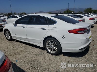 Drugie zdjęcie samochodu z przodu: 2018 FORD FUSION SE HYBRID VIN:3FA6P0LU7JR118672 - miniatura