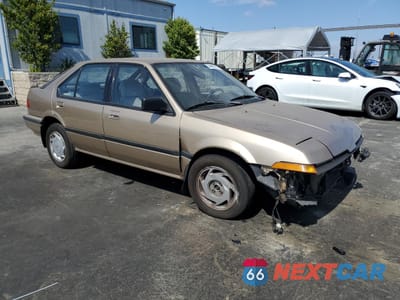 Czwarte zdjęcie samochodu z boku: 1988 ACURA INTEGRA LS VIN:JH4DA175XJS013879 - miniatura