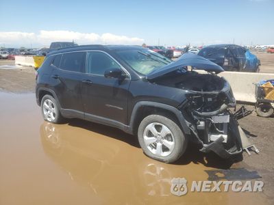 Czwarte zdjęcie samochodu z boku: 2021 JEEP COMPASS LATITUDE VIN:3C4NJDBB1MT534528 - miniatura