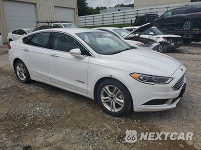 Czwarte zdjęcie samochodu z boku: 2018 FORD FUSION SE HYBRID VIN:3FA6P0LU0JR171990 - miniatura