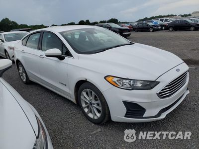 Czwarte zdjęcie samochodu z boku: 2019 FORD FUSION SE VIN:3FA6P0LUXKR124791 - miniatura