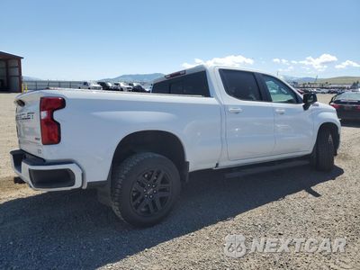 Trzecie zdjęcie samochodu z tyłu: 2023 CHEVROLET SILVERADO K1500 RST VIN:3GCUDEE85PG334516 - miniatura